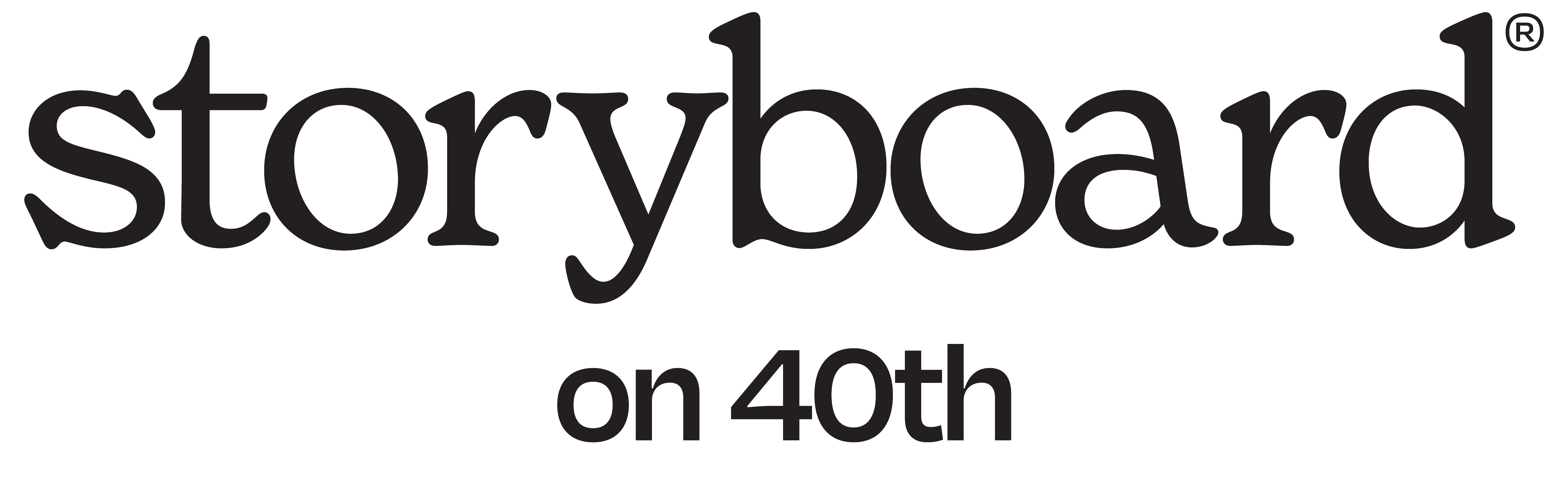 Storyboard on 40th logo